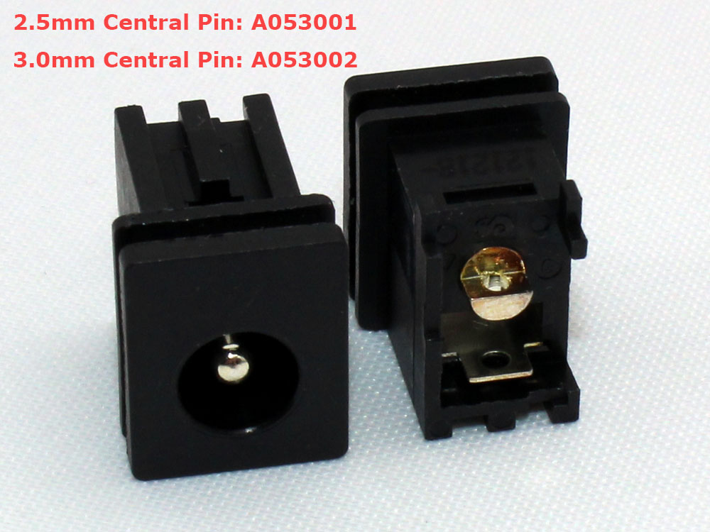 Toshiba 2.5mm 3.0mm Central Pin AC DC Power Jack Socket Connector Charging Port Replacement